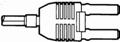 Duplex Connector with Crimp ring for Fiber Optic Patch Cord